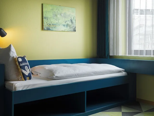 غرفة صغيرة بسرير فردي، 25Hours Hotel The Trip 1/2