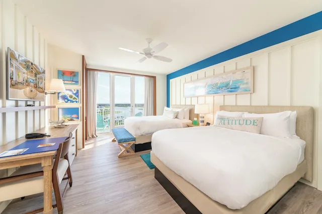 Room, 2 Queen Beds, Resort View, Accessible، Margaritaville Resort Orlando 2/3