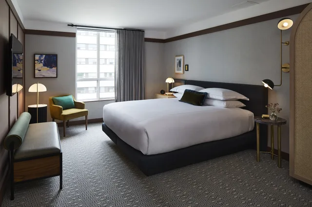 جناح بسرير فردي بغرفة نوم واحدة لذوي الإعاقة، Kimpton Saint George Hotel 1/6