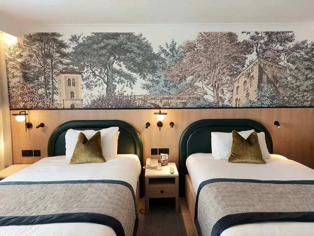 غرفة سيغنتشر بسريرين منفصلين، Menlo Park Hotel 1/1