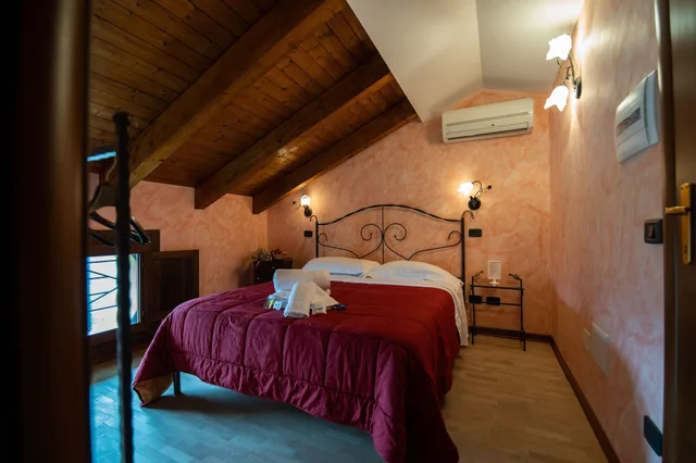 غرفة اقتصادية بسرير كوين، Agriturismo San Basilio 6/8