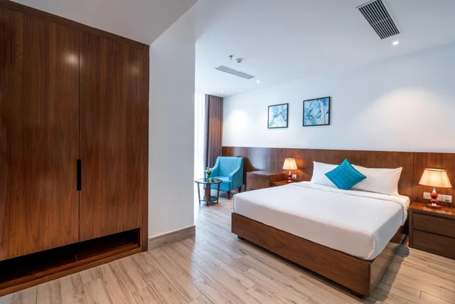 غرفة ديلوكس بسرير مزدوج، Greenery Hotel 1/2