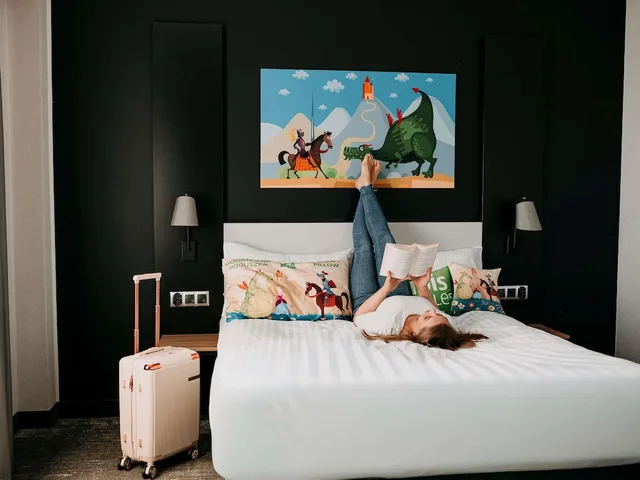 غرفة بسرير مزدوج مع أريكة، Ibis Styles Grudziadz 8/10