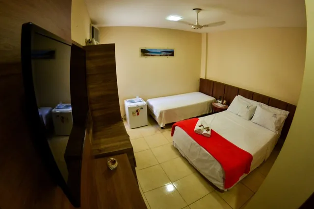 Standard, 1 Double and 1 Single Bed, Pousada Fernandes 2/4