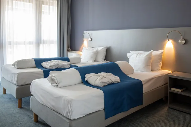غرفة كلاسيكية بسرير مزدوج، Hotel Yacht Wellness & Business 8/10