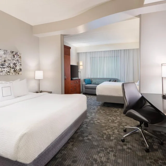 جناح بسرير كينج وسرير كوين، Courtyard Pittsburgh Washington Meadow Lands 1/9