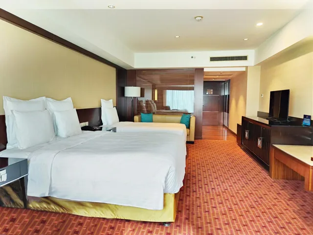 غرفة عائلية ثلاثية بسرير كينج وسرير فردي، Beijing Pudi Hotel 1/3
