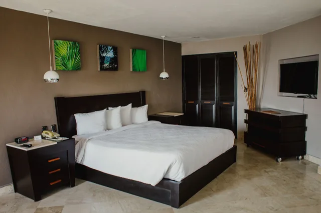 جناح جونيور بسرير كينج بإطلالة على البحر بشرفة، Hilton Garden Inn Boca Del Rio Veracruz 4/10