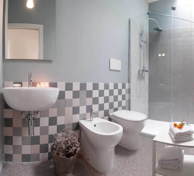 غرفة بسرير كوين بإطلالة على الحديقة، Agriturismo Villa Coluccia 8/8