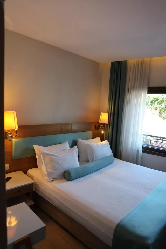 غرفة بسرير مزدوج بإطلالة على الحديقة، Sardinia Hotel 4/10