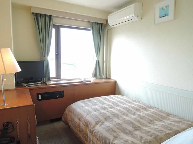 غرفة مفردة بسرير فردي، Miyazaki Lions Hotel 2/4