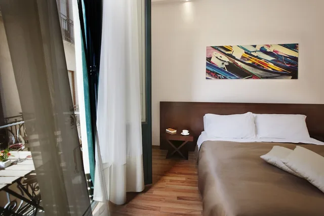 جناح بسريرين منفصلين بشرفة، Badia Nuova Residence 2/10