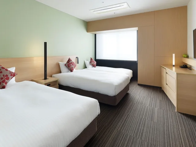 غرفة قياسية بسريرين منفصلين للمدخنين، MITSUI GARDEN HOTEL KASHIWA-NO-HA 2/9