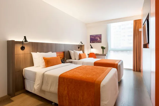 غرفة بسريرين منفصلين، Libre Hotel BW Signature Collection 4/6