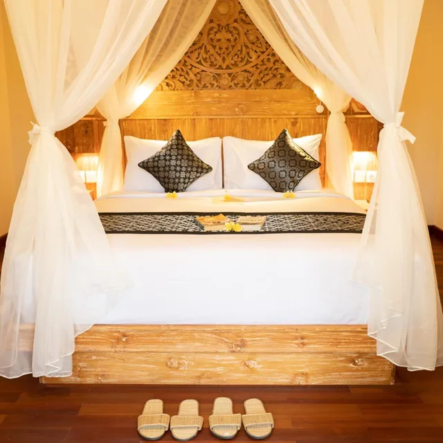 جناح بسرير كينج، Ubud Inn Cottages 5/10