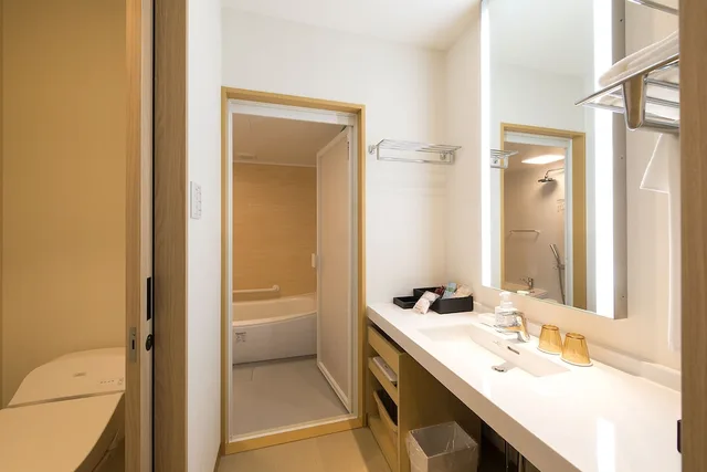غرفة ديلوكس بسريرين مزدوجين، Kanazawa Sainoniwa Hotel 2/3