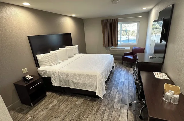 غرفة قياسية بسرير كينج، Red Roof Inn Hayward 3/8