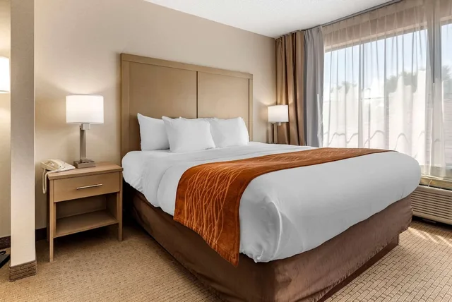 جناح بسرير كوين بغرفتي نوم مع أريكة، Comfort Inn & Suites Farmington Victor 1/2
