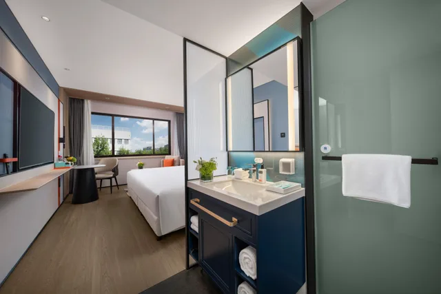 غرفة بسرير كينج، Holiday Inn Express Beijing Downtown 8/8