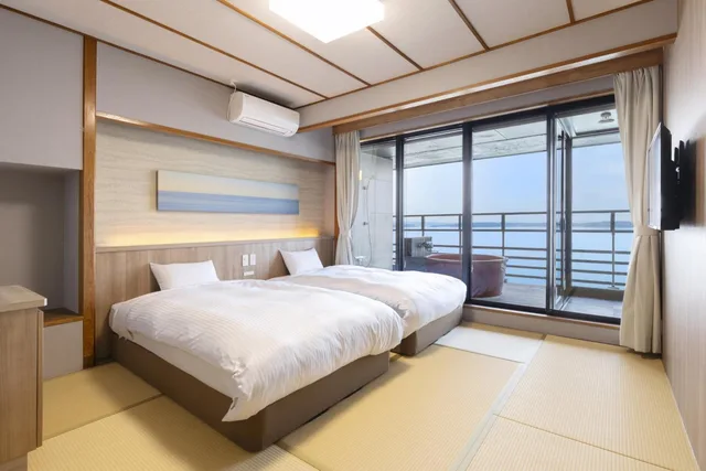 Standard, Twin Beds, Outdoor Bath، TAOYA Wakura 1/1