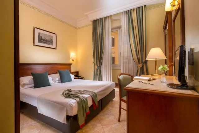 غرفة بسرير مزدوج أو سريرين منفصلين، Hotel Sonya 7/10