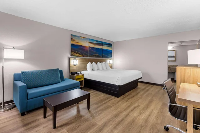 غرفة بسرير كينج لذوي الإعاقة، Days Inn by Wyndham Clayton 4/4