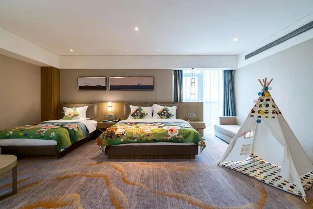 غرفة ديلوكس بسرير كينج، Wyndham Kaili Downtown 2/2