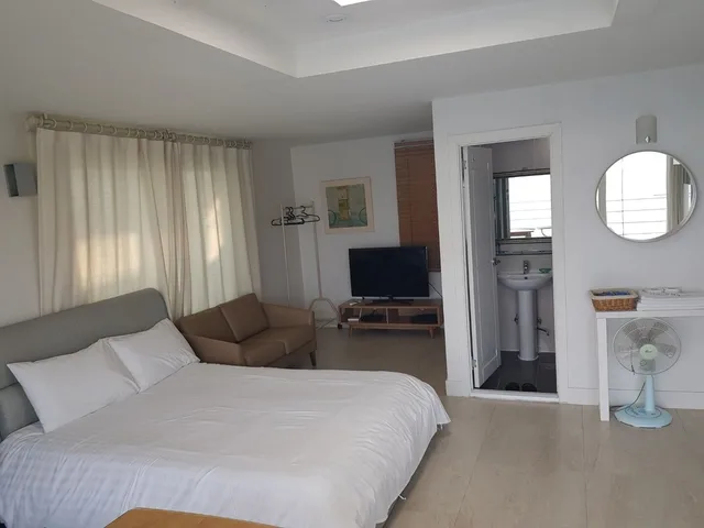 غرفة قياسية بسرير مزدوج بغرفة نوم واحدة، Interlaken Pension In Gapyeong 3/10