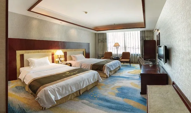 غرفة ديلوكس بسريرين منفصلين، Yijian Haoting Holiday Hotel 1/2