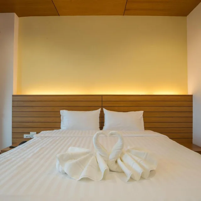 غرفة ديلوكس بسرير مزدوج، Sann View Hotel 5/9