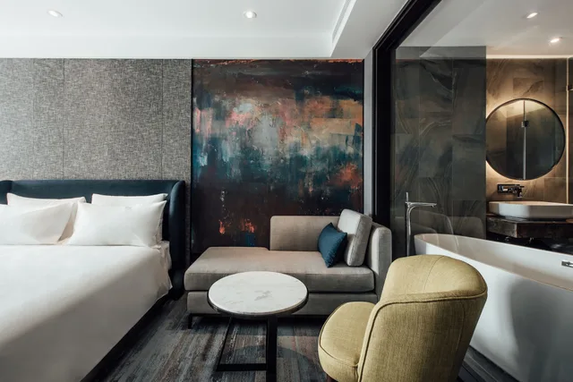 غرفة فاخرة رباعية بسريرين مزدوجين بإطلالة على النهر، HARBOUR 10 HOTEL 4/4