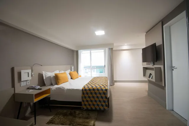 جناح فاخر بسرير كوين، Radisson Hotel Recife 4/8