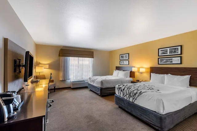 غرفة بسريرين كوين لذوي الإعاقة، Sleep Inn & Suites Miles City I-94 1/4