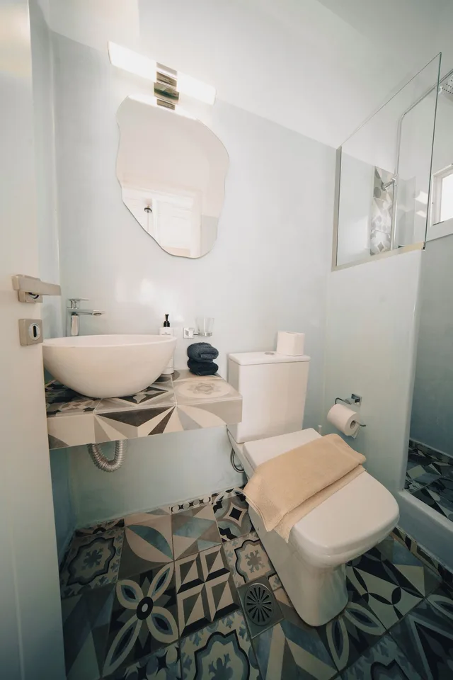Superior, Queen Bed, Caldera View، Villa Ilias 9/10