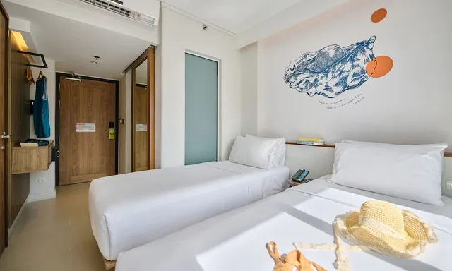The Compact Twin Superior Twin Room، LUB D PHUKET PATONG 4/10