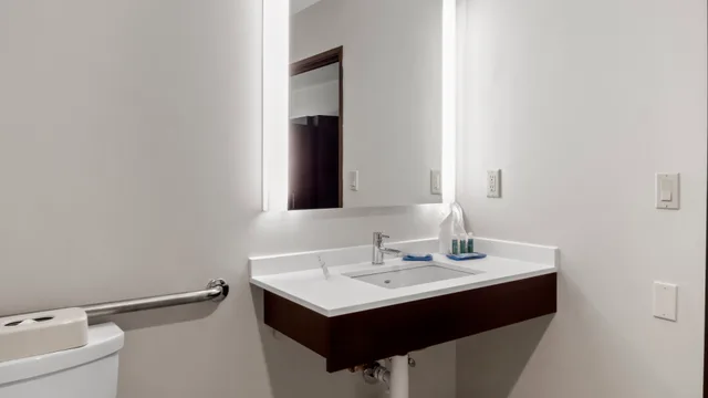 غرفة بسرير كينج لذوي الإعاقة، Holiday Inn Express Hotel & Suites Newton Sparta 5/6