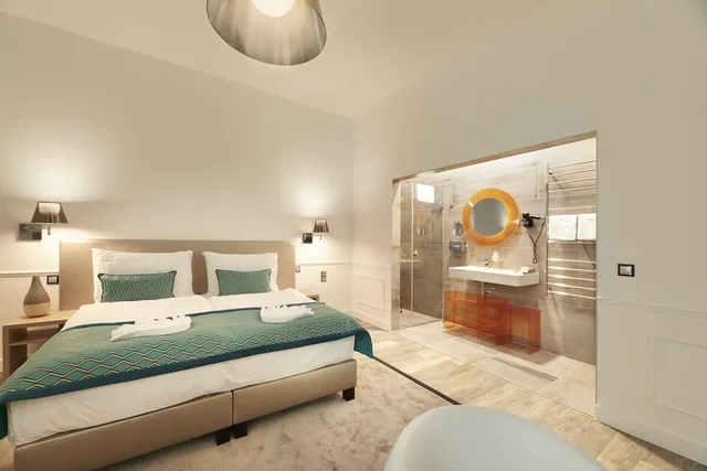 غرفة تنفيذية بسرير كينج، Boutique Residence Budapest 5/8