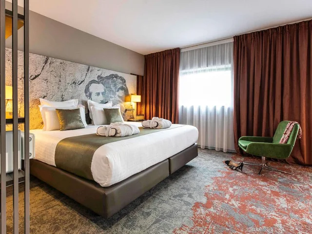 غرفة بريفيليج بسرير مزدوج، Mercure Belfort Centre 6/10