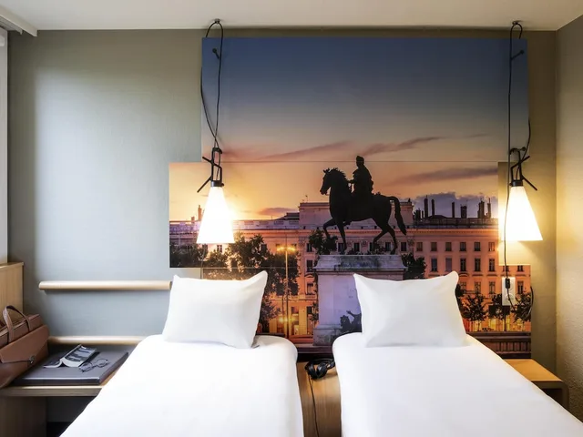 غرفة قياسية بسريرين منفصلين، Ibis Lyon Gerland Rue Merieux 5/8