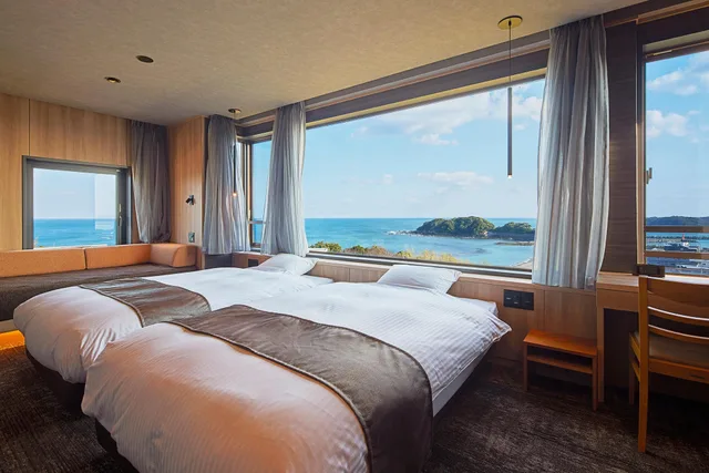 جناح فاخر بإطلالة على البحر، Resort Hills Toyohama SORA no KAZE 1/2