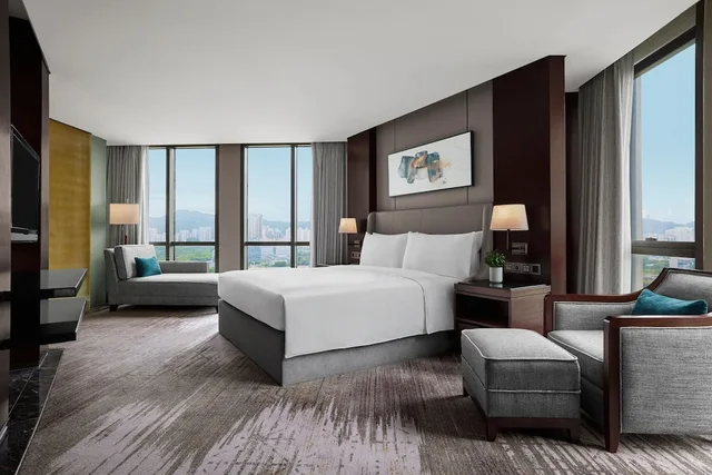 جناح تنفيذي بسرير كينج، Jw Marriott Hotel Shenzhen 3/7