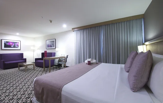 غرفة قياسية بسرير كينج، Crowne Plaza Mexico Norte Tlalnepantla 3/10