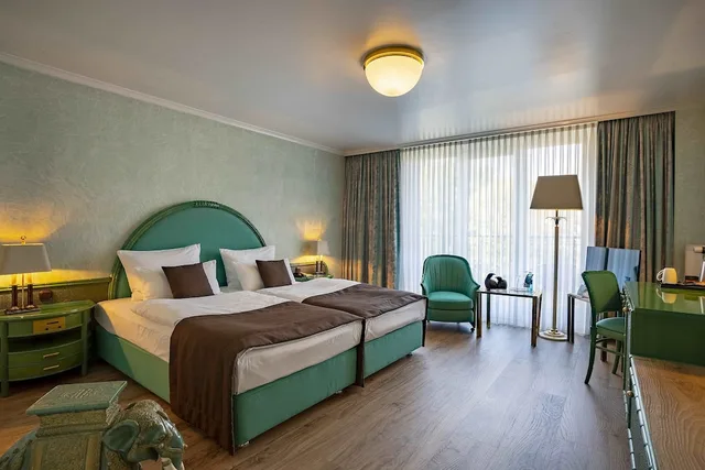 غرفة قياسية بسرير مزدوج أو سريرين منفصلين، Villa Westend Hotel An Der Messe GMBH 3/5