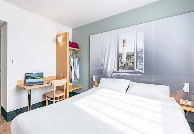 Double Accesible room، B&B HOTEL Bordeaux Sud Mios 4/8