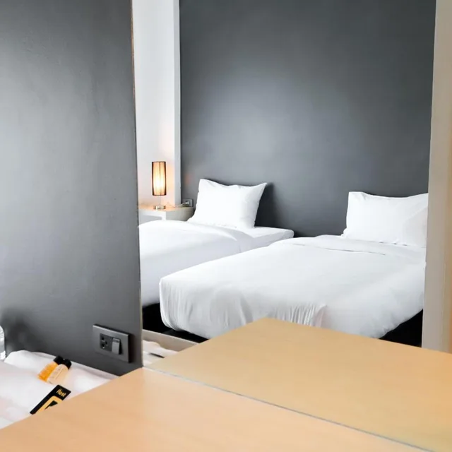 غرفة قياسية بسريرين منفصلين، The Rest Hotel - Prachuab kriri khan 4/7