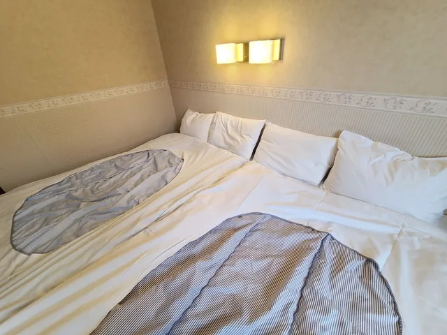 غرفة بسريرين منفصلين بإطلالة على الجبل، Shirakabako Hotel Paipu No Kemuri 2/3