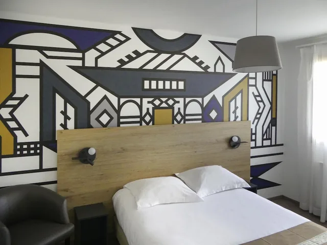 شقة بسريرين مزدوجين بشرفة بغرفتي نوم، Aparthotel Adagio Bâle Mulhouse Airport 3/6
