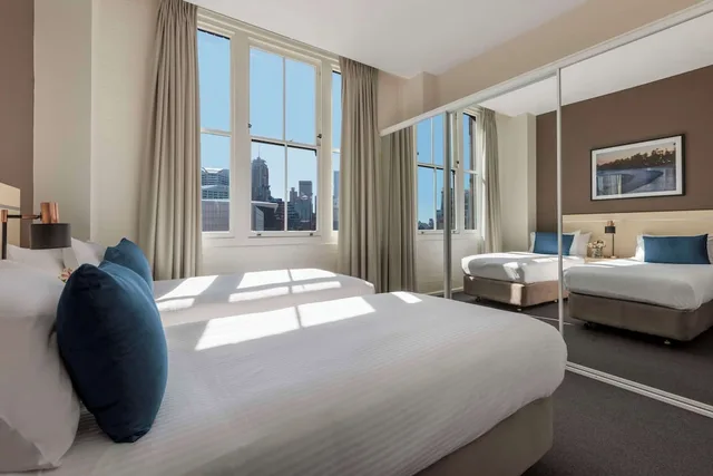 شقة بسرير كينج وسريرين منفصلين بغرفتي نوم، Oaks Sydney Goldsbrough Suites 8/10