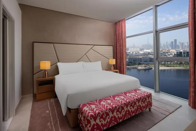 شقة بسريرين منفصلين وسريرين كينج بـ3 غرف نوم، Hilton Dubai Creek Hotel & Residences 6/10