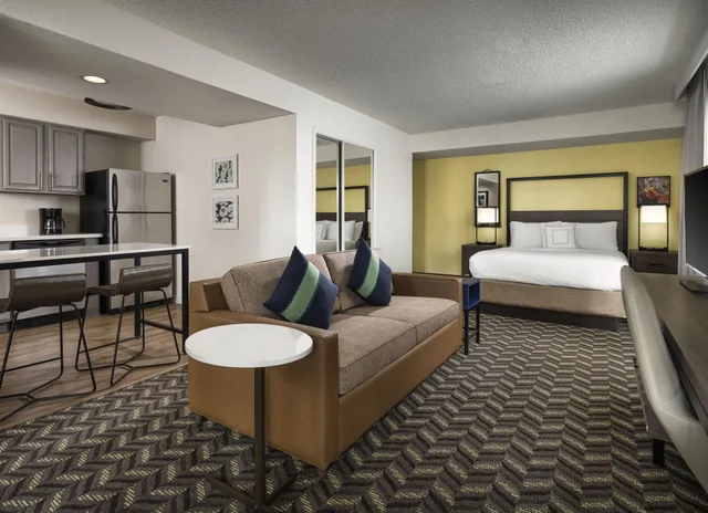 استوديو بسرير كوين، Residence Inn By Marriott Silicon Valley Sunnyvale Ii 2/6